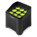 Beamz BBP48 Uplight Par Led WDMX IRC 9x12w RGBAW-UV batteria e wireless DMX