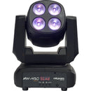 B-STOCK GARANTITO Algam Lighting MW430 WASH 4x30W RGBW Testa Mob. Auto Music DMX