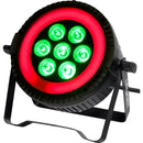 Algam Lighting PARWASH76-RING LED 7x6W RGBW + anello LED RGB composto da 48 LED