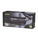 Shure SM4-K Microfono a condensatore cardioide cablato per Home Recording, Nero