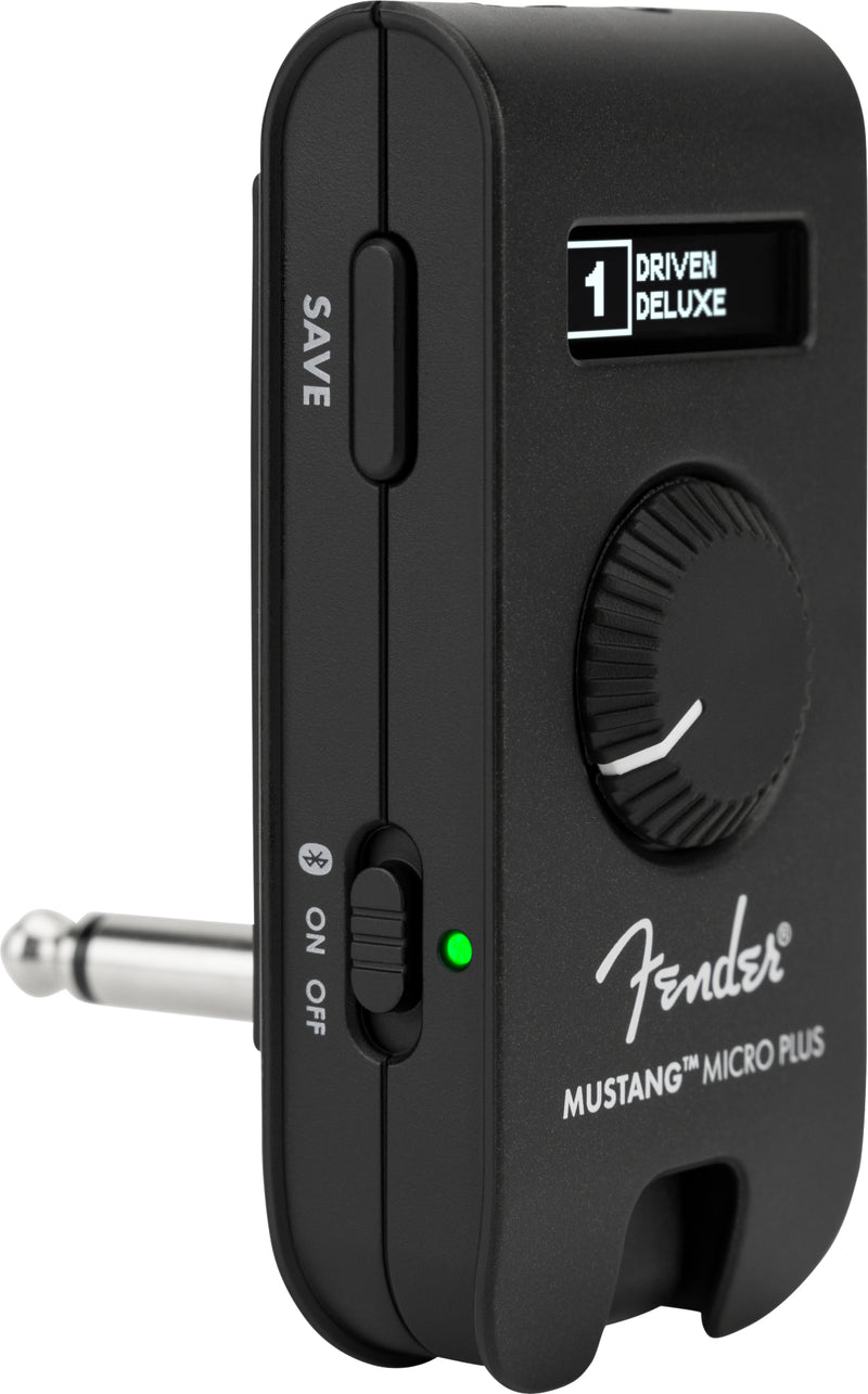 Fender Mustang Micro Plus Amp chitarra x cuffia con 25 Amp +25 effetti integrati