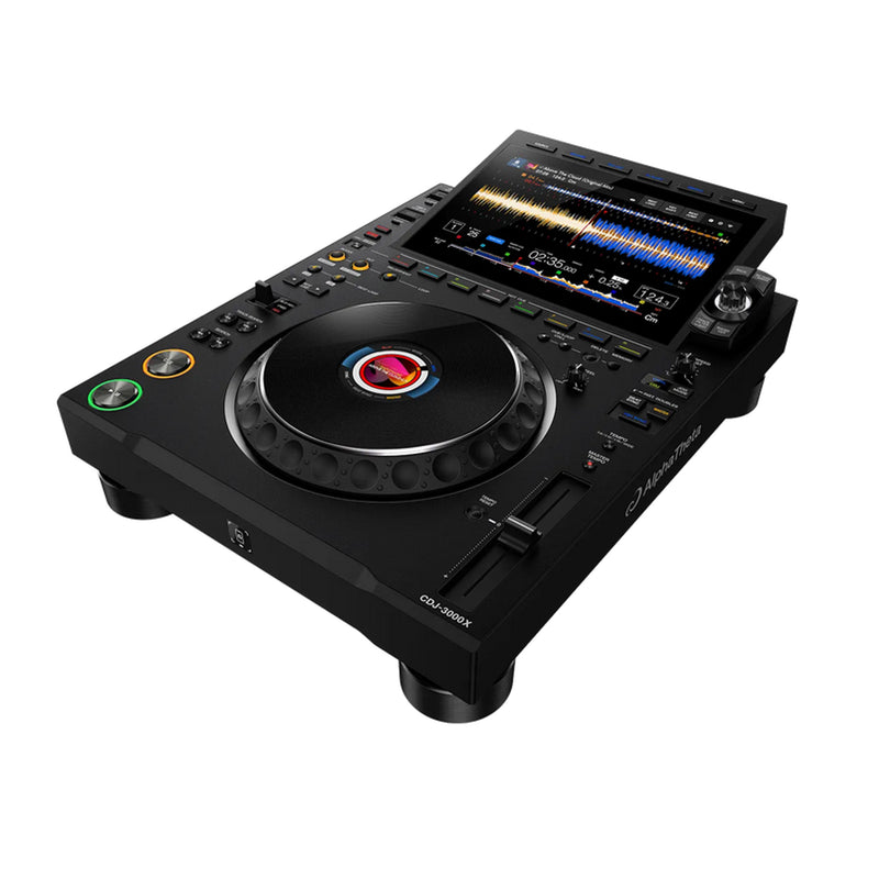 AlphaTheta CDJ-3000X COPPIA Multilettore Multiplayer Pro Dj + DJM-V10 Mixer DJ