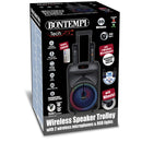 Bontempi 49 1090 Tech Trolley a Batteria Cassa Attiva 20w +2Mic palmare wireless