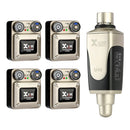 Xvive U45R4 In Ear Monitor Sist. Wireless Digit. 5.8GHZ Trasmett. e 4 ricevitori - GlobalNet Shop