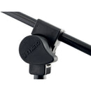 Quik Lok A302 BK Asta microfonica a giraffa regolabile in altezza, Nero