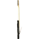 Eko AIRE LITE BLACK Chitarra Elettrica serie ELEMENTS 24T 3 pickup H-S-S, Black