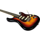 Eko AIRE V-NOS SUNBURST Chitarra Elettrica serie ORIGIN. V-NOS 24T pickup HSS
