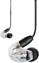 Shure AONIC 215 Auricolari con microfono ad isolamento del rumore, Trasparente