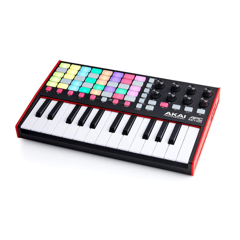 Akai APC Key 25 MKII Controller USB e MIDI per Ableton Live 40 Pad Retroilluminati