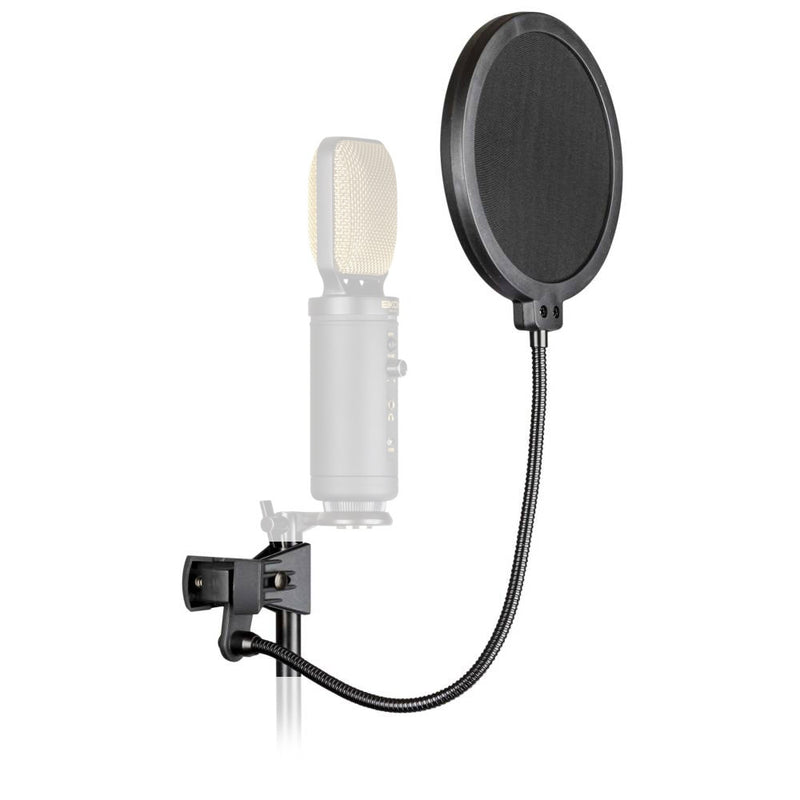 Proel APOP65 Antipop Supporto filtro antisibilo flessibile regolabile 32 cm Nero