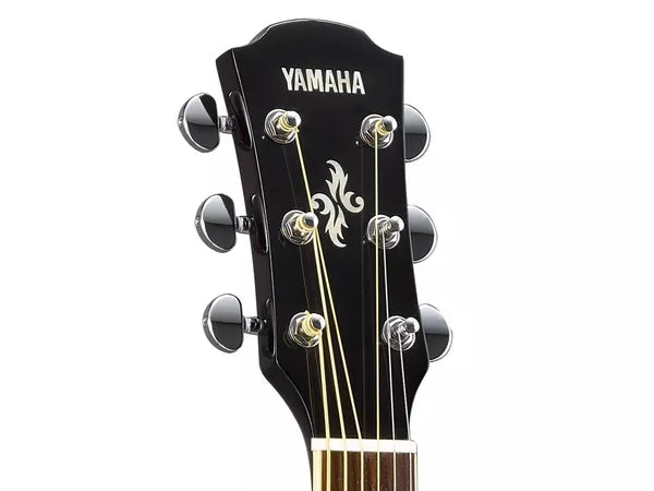 Yamaha APX600 BL Chitarra Acustica Elettrificata CutAway, Black, Nera