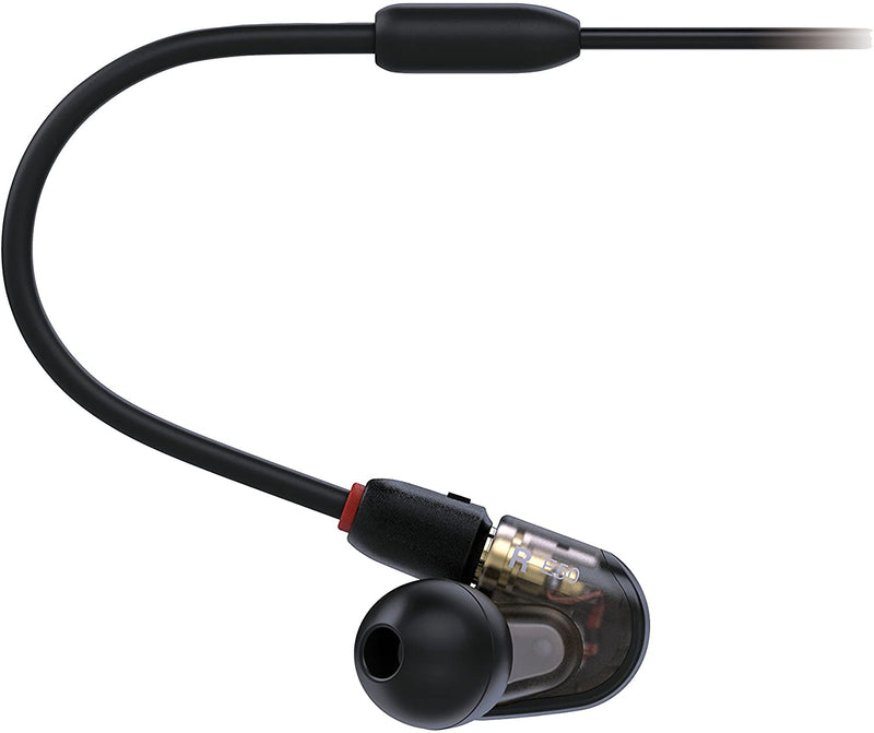 Audio-Technica ATH-E50 Auricolari professionali In-Ear driver push-pull, Nero