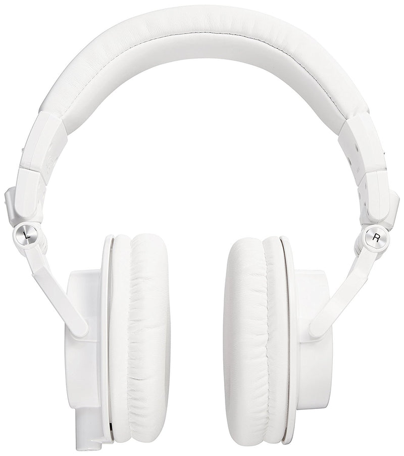 Audio-Technica ATH-M50X WH Cuffia Monitor Professionale cablata Over-Ear, Bianca