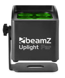 Beamz BBP44 Uplight IP65 Mini Par 4x4W 4in1 a batteria 4 Led RGBW IP65 con IR