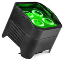Beamz BBP94W Uplight Par 4x12W a batteria e ricevitore DMX wireless integrato