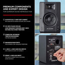 M-Audio BX3 PAIR Monitor professionali audio da Studio da 3.5" 120W