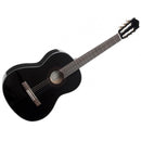 Yamaha C40BLII Chitarra Classica legno 4/4 con Corde in Nylon, Nero