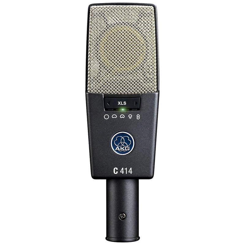 AKG C414 XLS Matched Pair Stereo Set Microfoni Pro, multi-pattern, per ogni app.
