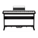Casio CDP-S160BKSET Pianoforte digitale 88 Tasti + stand legno tre pedali, Nero