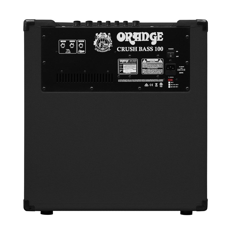 Orange Crush Bass 100 BK Amplificatore Combo per Basso da 15" e 100w, Nero