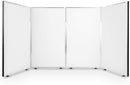 Vonyx DB2 Foldable Dj Screen Pannello Schermo x illuminazione banco Dj, Bianco