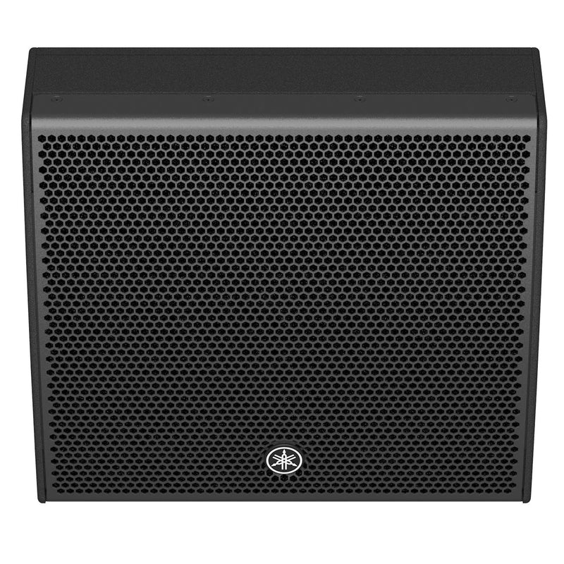 Yamaha DHR12M Monitor audio attivo da palco 12" 1000w di picco e SPL 129db, Nero