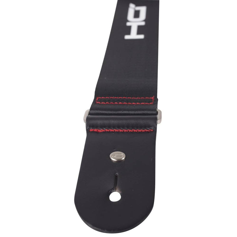 Proel DHSTRAP150BK Supreme Series Tracolla regol. terminali Vera Pelle Ita, Nero