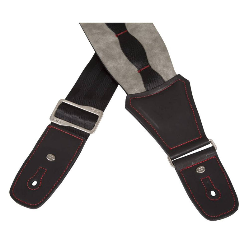 Proel DHSTRAP400GRS Superb Series Tracolla imbot. regol. term. Vera Pelle Grigio