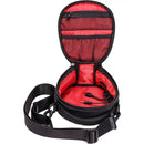 Walkasse DJBAG-HPURBAN Borsa custodia e trasporto x cuffie DJ più diffuse, Nero