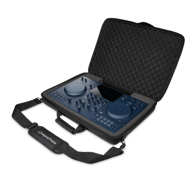 AlphaTheta DJC-OMNISDUO Custodia Borsa trasporto per controller OMIS-DUO, Nero