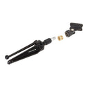 Proel DST60TL Base da tavolo supporto in metallo per microfono, Nero Opaco