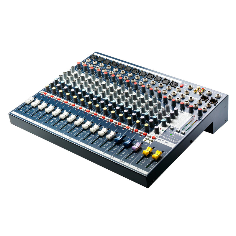 Soundcraft EFX12 Mixer audio 12C +Processore EFX digital Lexicon 24bit integrato