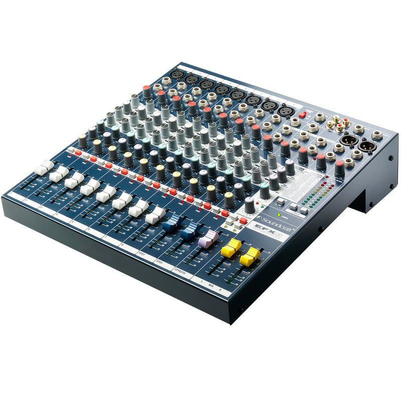 Soundcraft EFX8 Mixer audio 8C + Processore EFX digitale Lexicon 24bit integrato