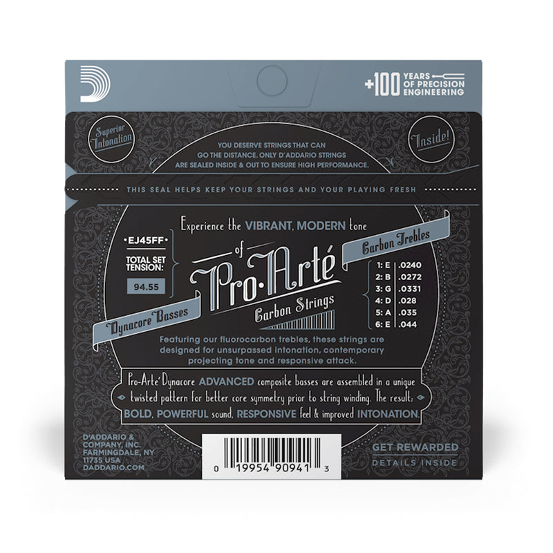 D'Addario EJ45FF Normal Tension Corde per Chitarra Classica