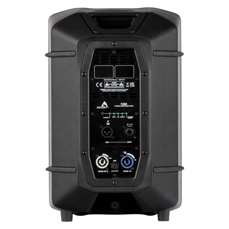 Axiom FL80A Cassa Monitor Diffusore Audio Pro da 8" a 2vie e 300W RMS, Nero