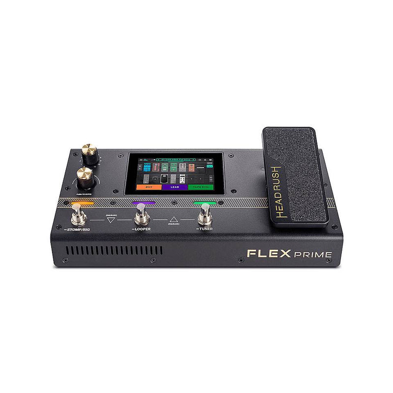 HEADRUSH FLEX PRIME Pedale All-In-One Pro ampia libreria EFX x chitarra amplif.