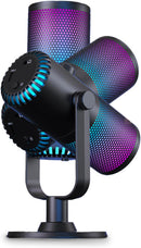 Farfisa FR 130 Microfono Dig. Pro USB a condensatore x Gaming Podcasting Studio