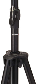 Proel FRE300BK Supporto Stativo in Alluminio x Diffusore Casse Audio, Nero Opaco