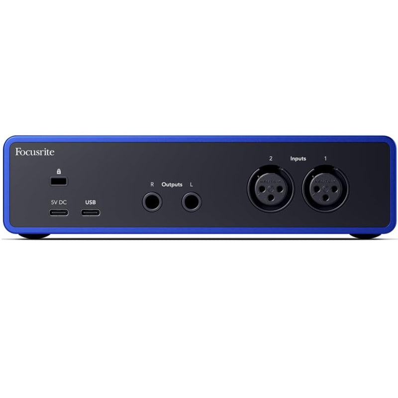 Focusrite Scarlett 2i2 4Gen Anniversary Edit. Interfaccia audio USB Profess. Blu