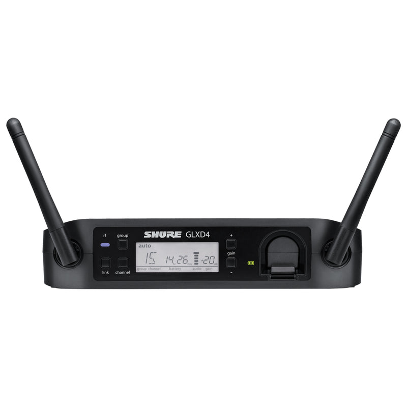 Shure GLXD24+E/B87-Z4 Sistema microfonico wireless dual band mic palmare BETA87