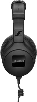 B-STOCK Sennheiser HD 300 Pro Cuffia Pro Dinamica Chiusa per Broadcast, Nero