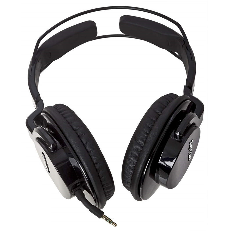 Superlux HD661 Cuffia Monitor Pro dinamica chiusa con cavo senza microfono, Nero