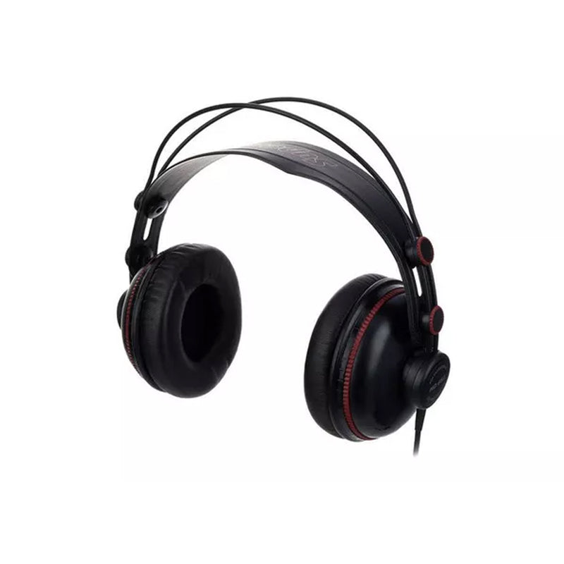 Superlux HD662 Cuffia monitor da studio chiuse con cavo e senza microfono, Nero