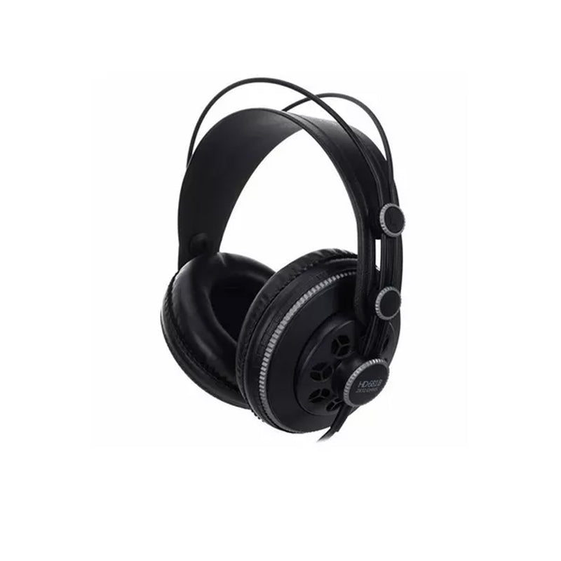 Superlux HD681B Cuffia monitor semiaperta con cavo e senza microfono, Nero