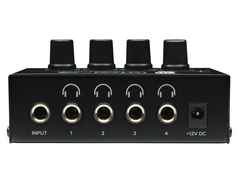 Mackie HM-4 Amplificatore Professionale per Cuffia a 4 Vie, Nero
