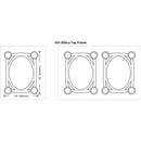 Isoacoustics Iso-200SUB Supporti isolamento acustico x Subwoofer studio