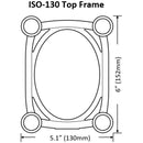 Isoacoustics Iso-130 Coppia Supporti isolamento acustico x monitor audio studio
