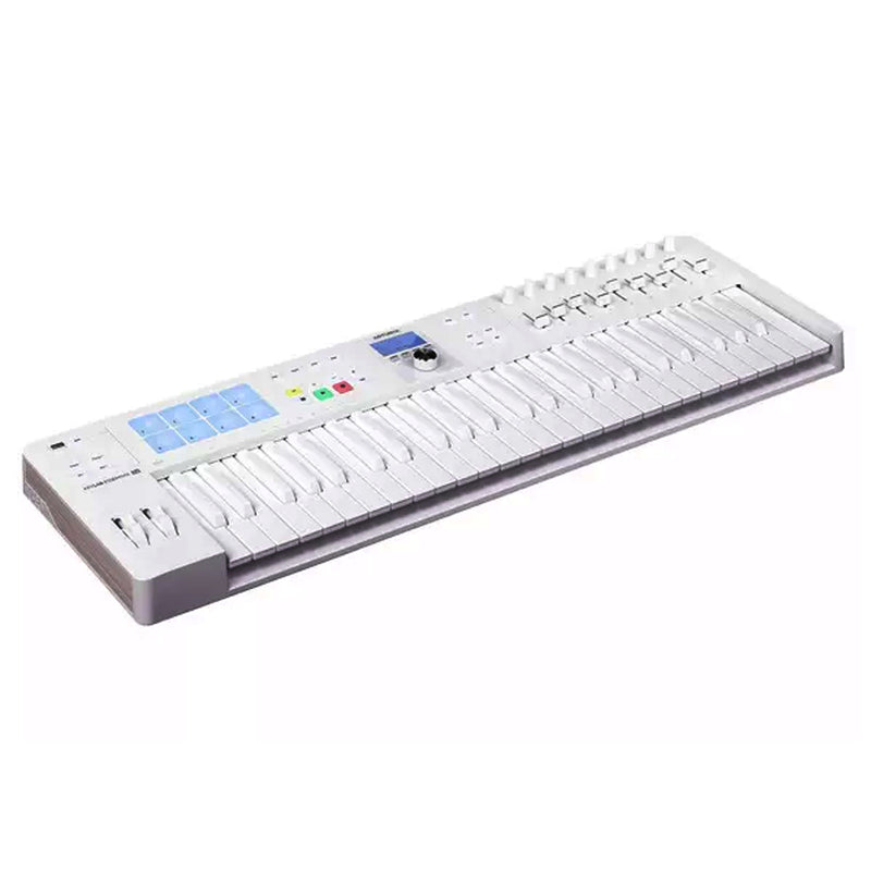 Arturia KEYLAB ESSENTIAL 49 MK3 ALPINE WHITE Tastiera MIDI USB 49T Limit. Edit.