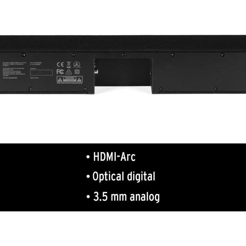 Klipsch Cinema 400 Sound Bar audio 2.1 sistema soundbar +subwoofer con WiFi e BT