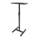 Proel KP820 Coppia Supporto x Monitor audio Studio regol. H. 83/132cm Nero Opaco